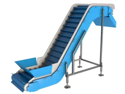 Roller Conveyors Collection 3D model