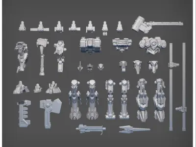 MMB AC4 Vol 1 3D print model