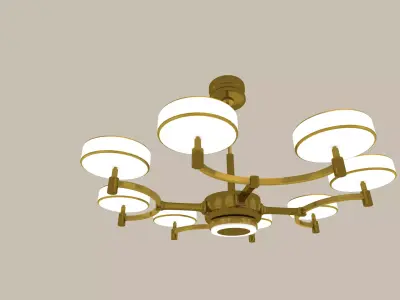 Chandelier 3D model