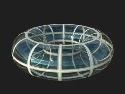 Glass PBR Material Texture