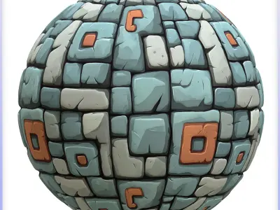 Stylized Wall Seamless Texture Texture 47