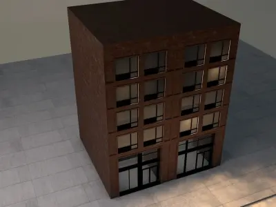 Building Facade  3D model