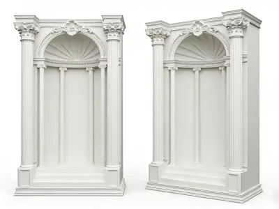 European-style Archway 3D model