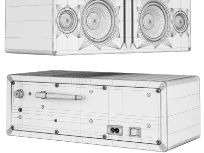 B2 Wireless Speaker by Audioengine 3D model