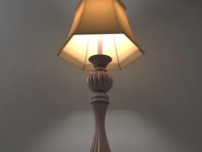 table lamp  3D model 3