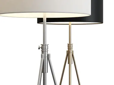 Safavieh Cipriana Adjustable Floor Lamp 3D model