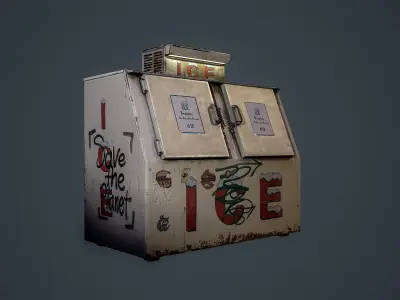 Ice Vending Machine 3D model
