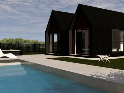 EXTERIOR AND INTERIOR 3D model