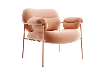 Bollo Lounge Chair 3D model