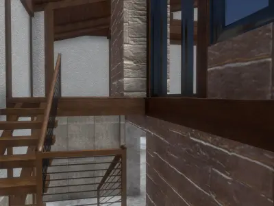 Superfuntimes Incomplete Fancy Cabin 3D model