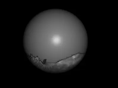 Miranda Planet 3D model