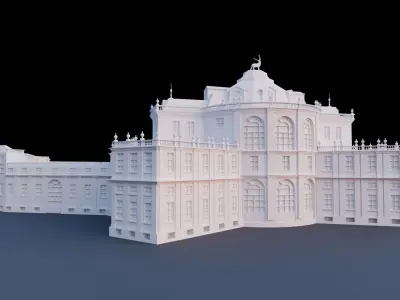 Palazzina di Caccia di Stupinigi - High-Quality 3D model