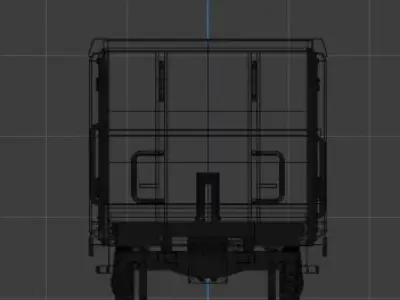 H0 1-87 scale Boxcar Eanos 3D print model