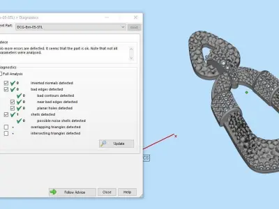 Earring 05 3D print model