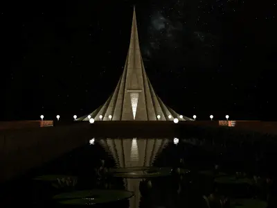 Jatiyo Sriti Shoudho Free 3D model