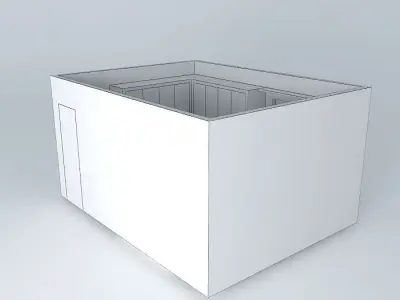 elsieorkut box with window Free 3D model