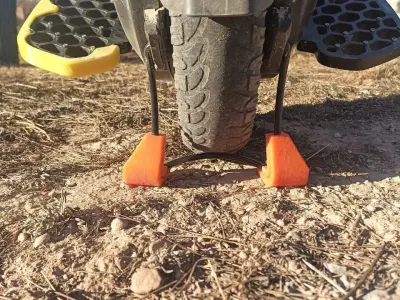 EUC Inmotion protective for V11 or V12 stand 3D print model