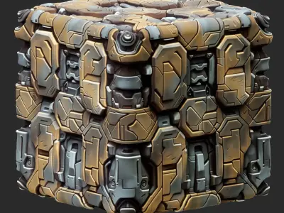  Sci-FI Seamless Texture  Texture purchase