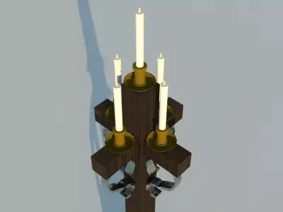 CANDLE candlestick 3D model