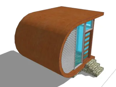 Creative Design-Holiday Cabin-025 3D model