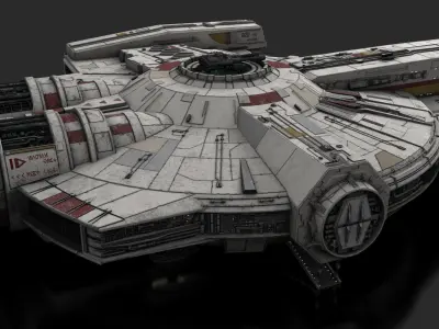 Corellian XS Freighter - Star Wars 3D model