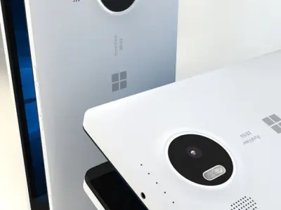Microsoft Lumia 950 Xl Low-poly 3D model