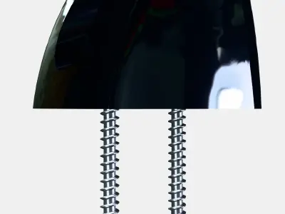 KOLSJON Hand shower parking bracket Low-poly 3D model