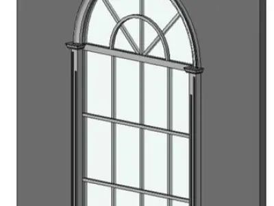 Classic Window 3D model get