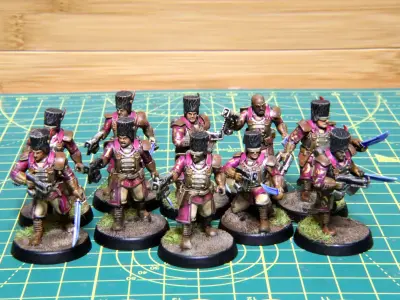 Exalted Scions - Basic Infantry 3D print model