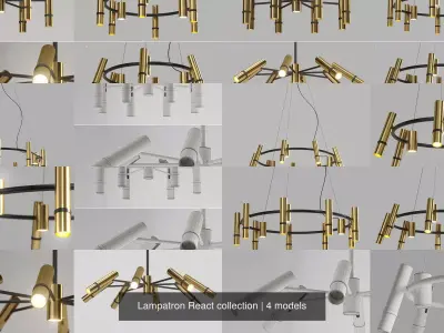 Lampatron React collection 3D Model Pack