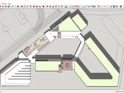 Sketchup School and University H9 3D model