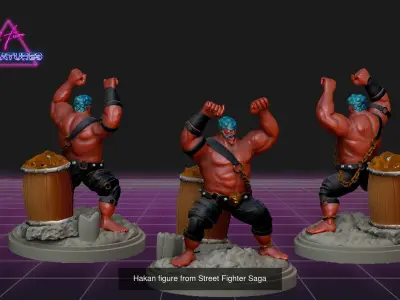 Street Fighter Legends 3D Model Pack