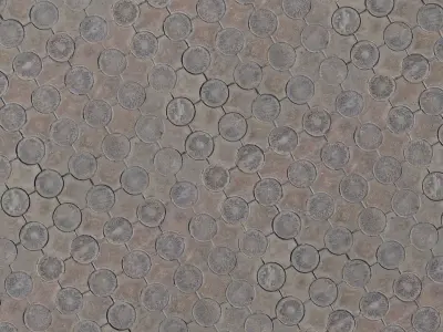 Old Pavement Tiles Texture
