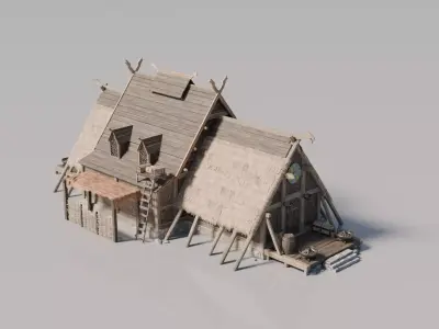 Nordic House 21 3D model