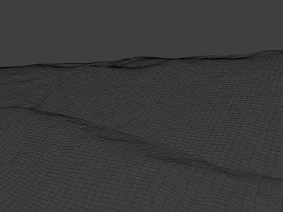 10 Backround kitbash landscapes for your main scene Vol 3 Low-poly 3D model