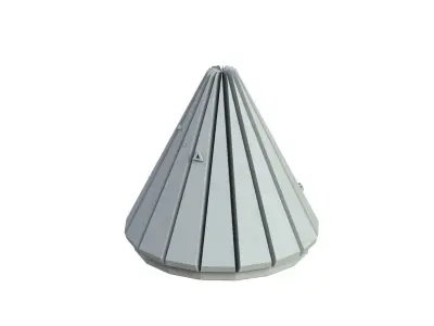 Sci Fi Object No 2528 Low Poly Low-poly 3D model