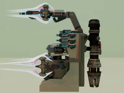  HALO Skibidi Toilet 3D model