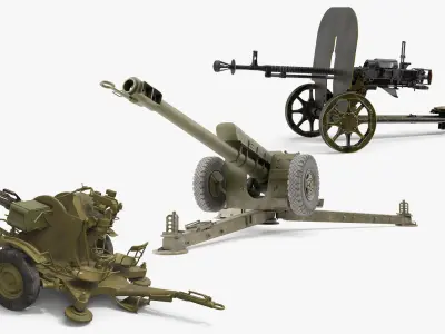  Soviet Heavy Machine Guns Collection 