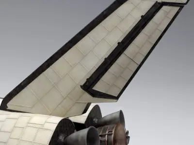  Space Shuttle High Poly 