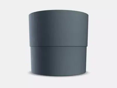 NYPON Plant pot 2 Low-poly 3D model