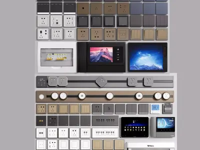 Switch and Outlet Collection-A1 3D model