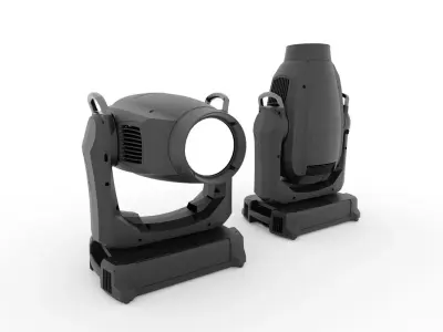 Concert Stage Spot Light Martin Viper 3D model