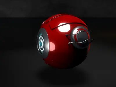 Sci fi drone 3D model by ymcgi from CGTrader