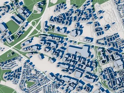 Kalmar City Sweden 3D model
