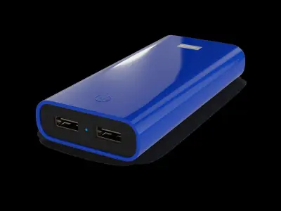 Electronic devices and accessories Power Bank Low-poly 3D model