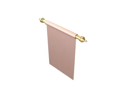 Pennant V1 010 Low-poly 3D model