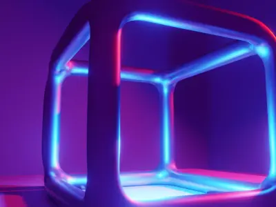 3D SPACE OBJECT Free low-poly 3D model