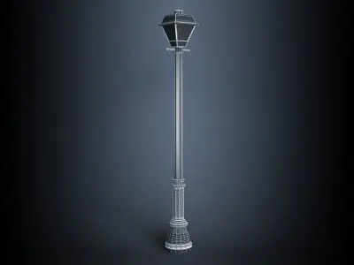 Street lamp AEL AVP series Valiant 3D model