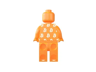 Lego Mini Figure v1 020 Low-poly 3D model