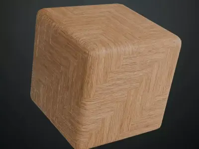 Natural Woven Bamboo Wall Panel PBR Texture